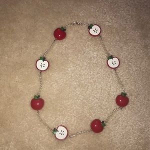 Apple necklace
